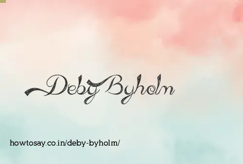 Deby Byholm