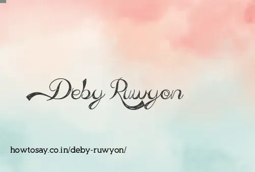 Deby Ruwyon