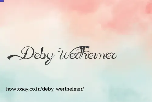 Deby Wertheimer
