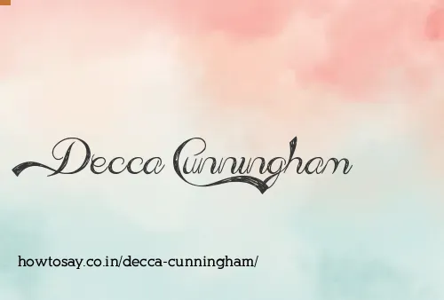 Decca Cunningham