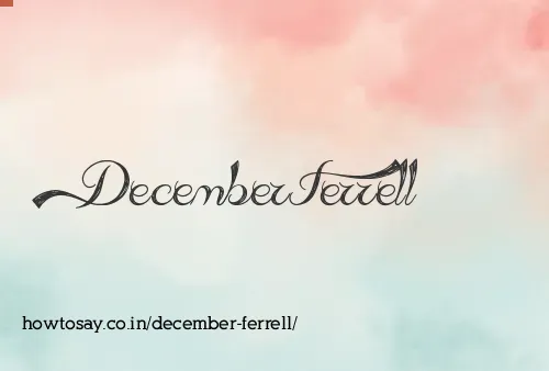 December Ferrell