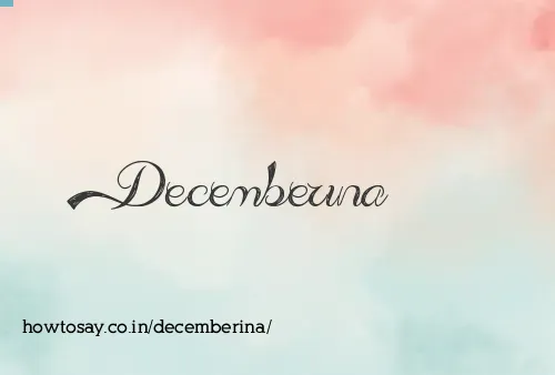 Decemberina