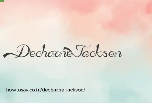 Decharne Jackson
