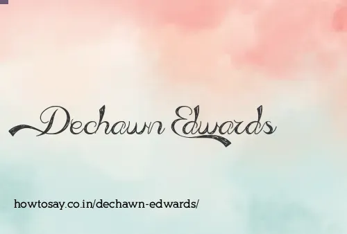 Dechawn Edwards