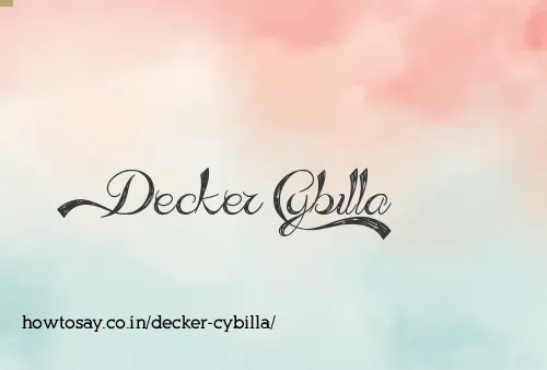 Decker Cybilla
