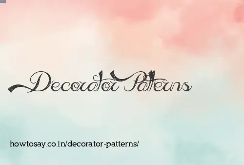 Decorator Patterns