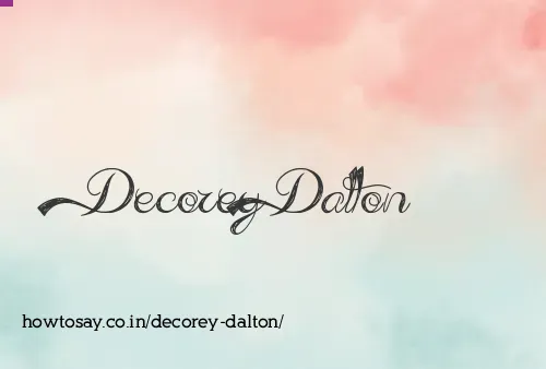 Decorey Dalton