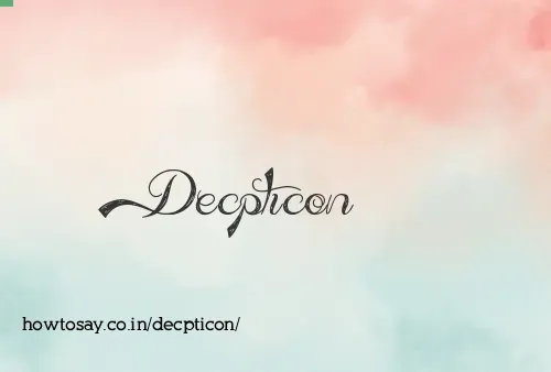 Decpticon