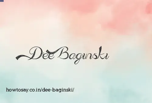 Dee Baginski