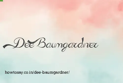 Dee Baumgardner