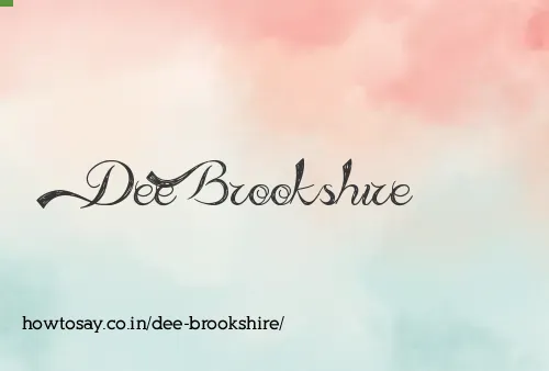 Dee Brookshire