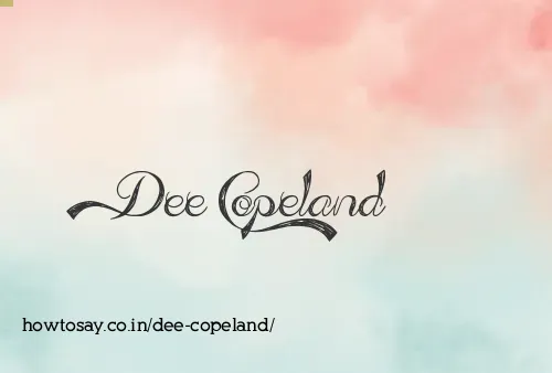 Dee Copeland