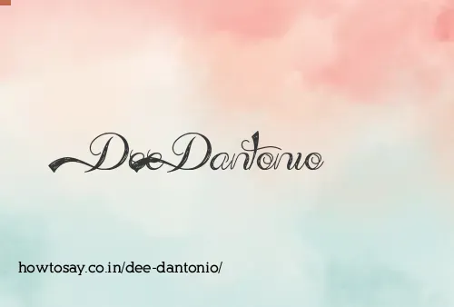 Dee Dantonio