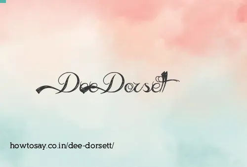 Dee Dorsett