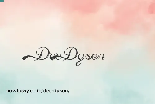 Dee Dyson