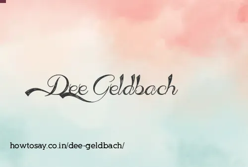 Dee Geldbach