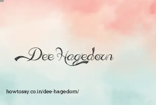 Dee Hagedorn