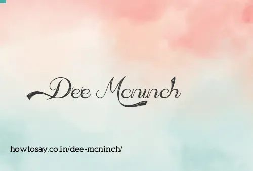 Dee Mcninch