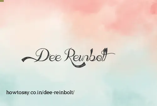 Dee Reinbolt