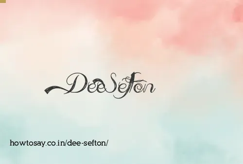 Dee Sefton