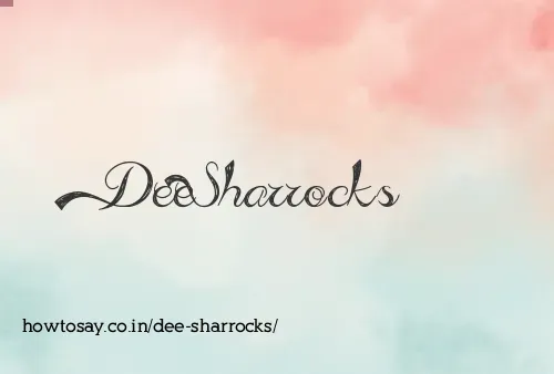 Dee Sharrocks