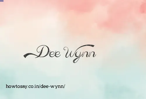 Dee Wynn