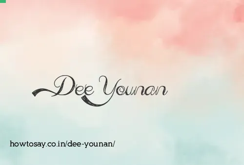 Dee Younan