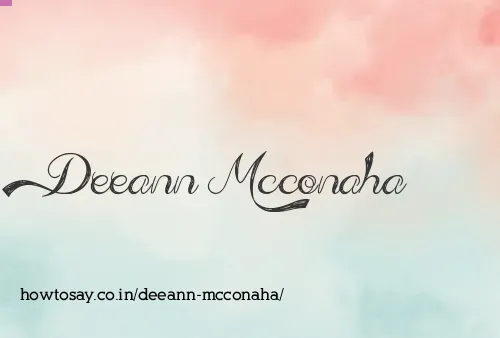 Deeann Mcconaha