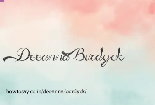Deeanna Burdyck