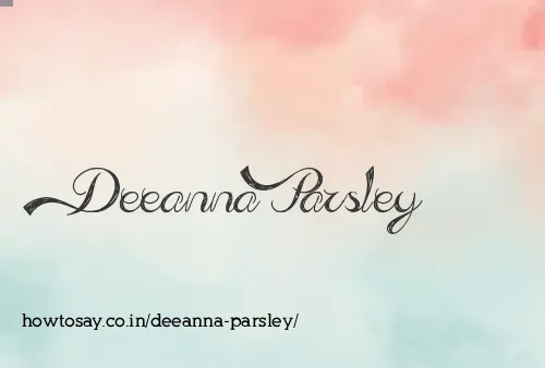 Deeanna Parsley