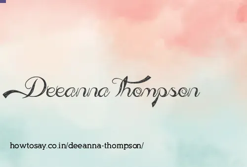 Deeanna Thompson