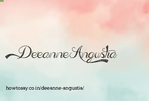Deeanne Angustia