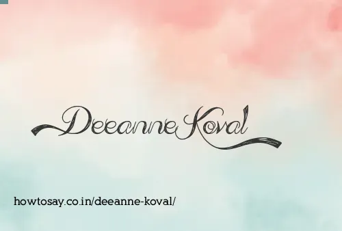 Deeanne Koval