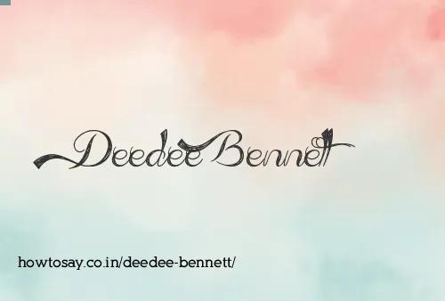 Deedee Bennett