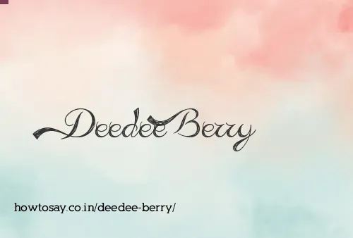 Deedee Berry