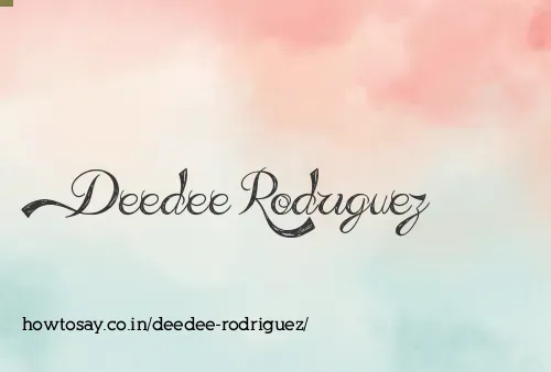 Deedee Rodriguez