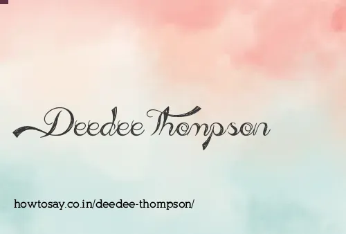 Deedee Thompson