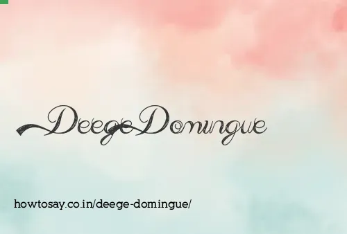 Deege Domingue