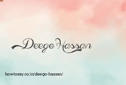 Deego Hassan