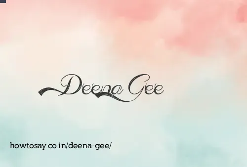 Deena Gee