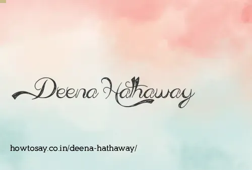 Deena Hathaway