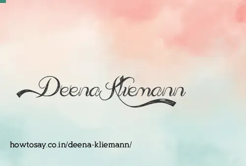 Deena Kliemann