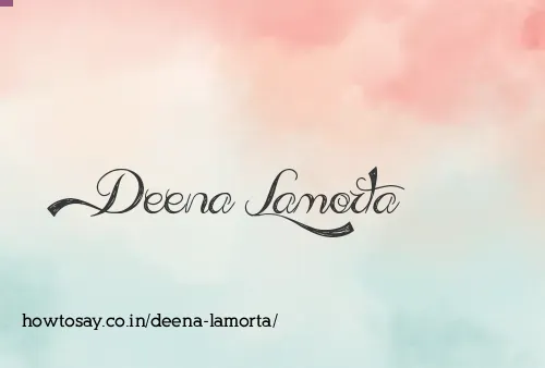 Deena Lamorta