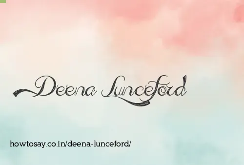 Deena Lunceford