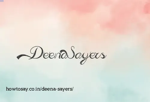 Deena Sayers