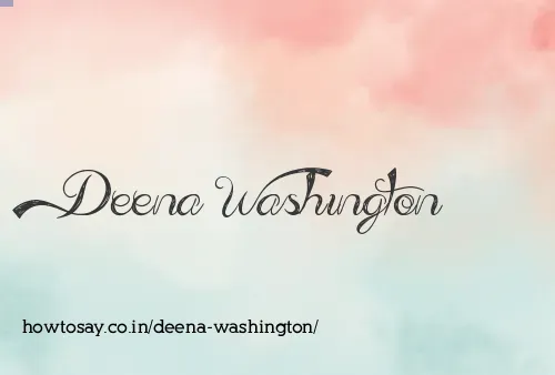 Deena Washington