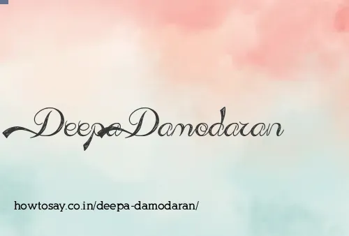 Deepa Damodaran