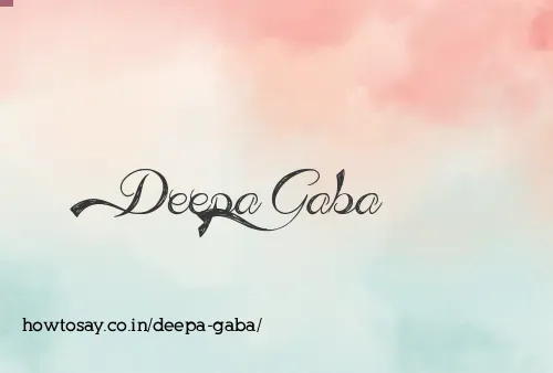 Deepa Gaba