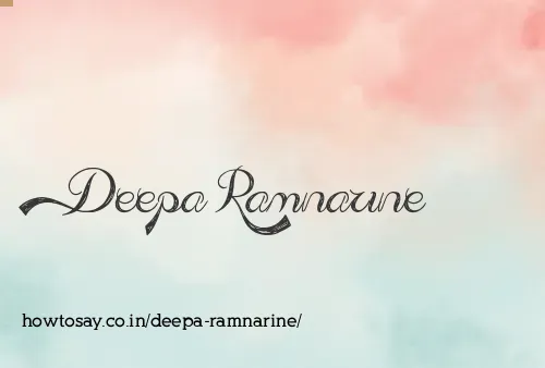 Deepa Ramnarine