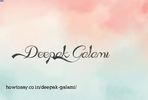 Deepak Galami